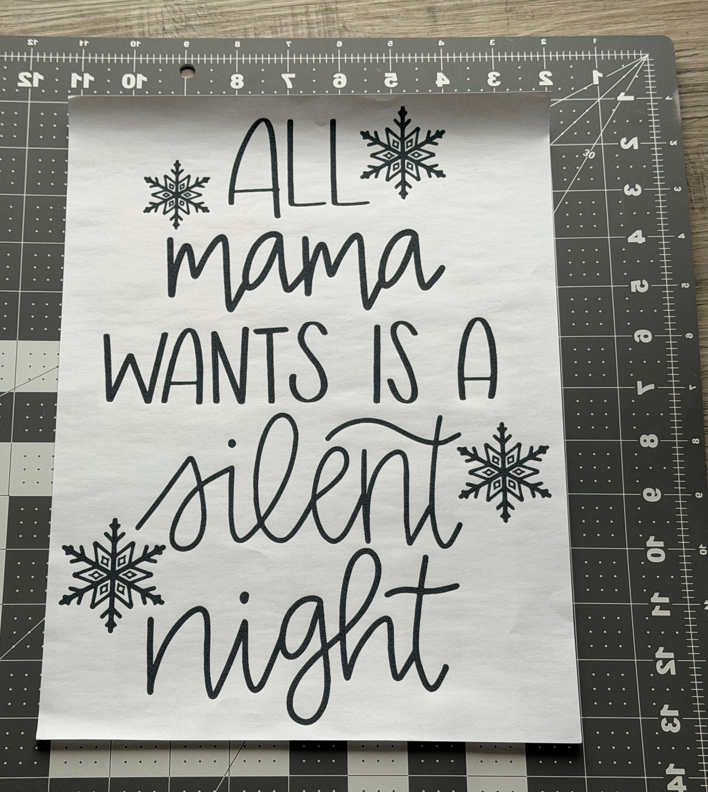 All Mama Wants is a Silent Night