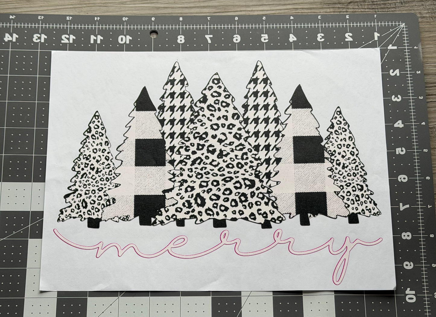 'Merry' Patterned Trees