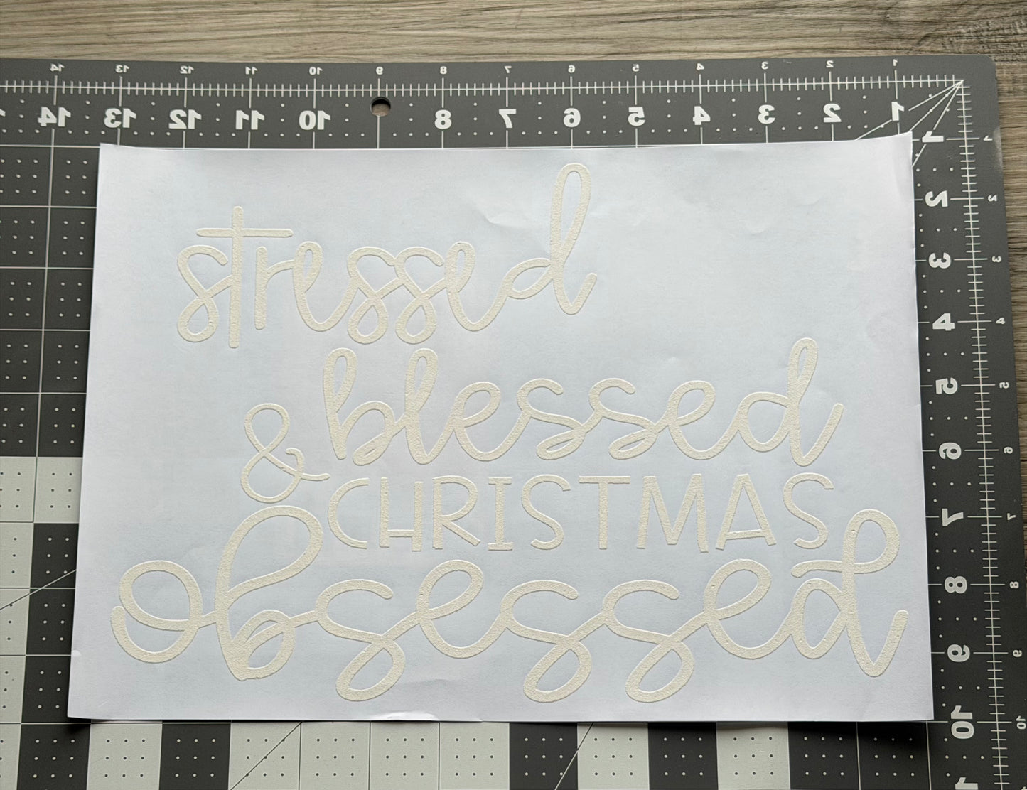Stressed...Christmas Obsessed