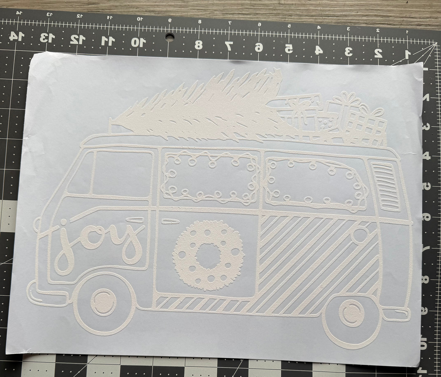 Christmas 'Joy' Van