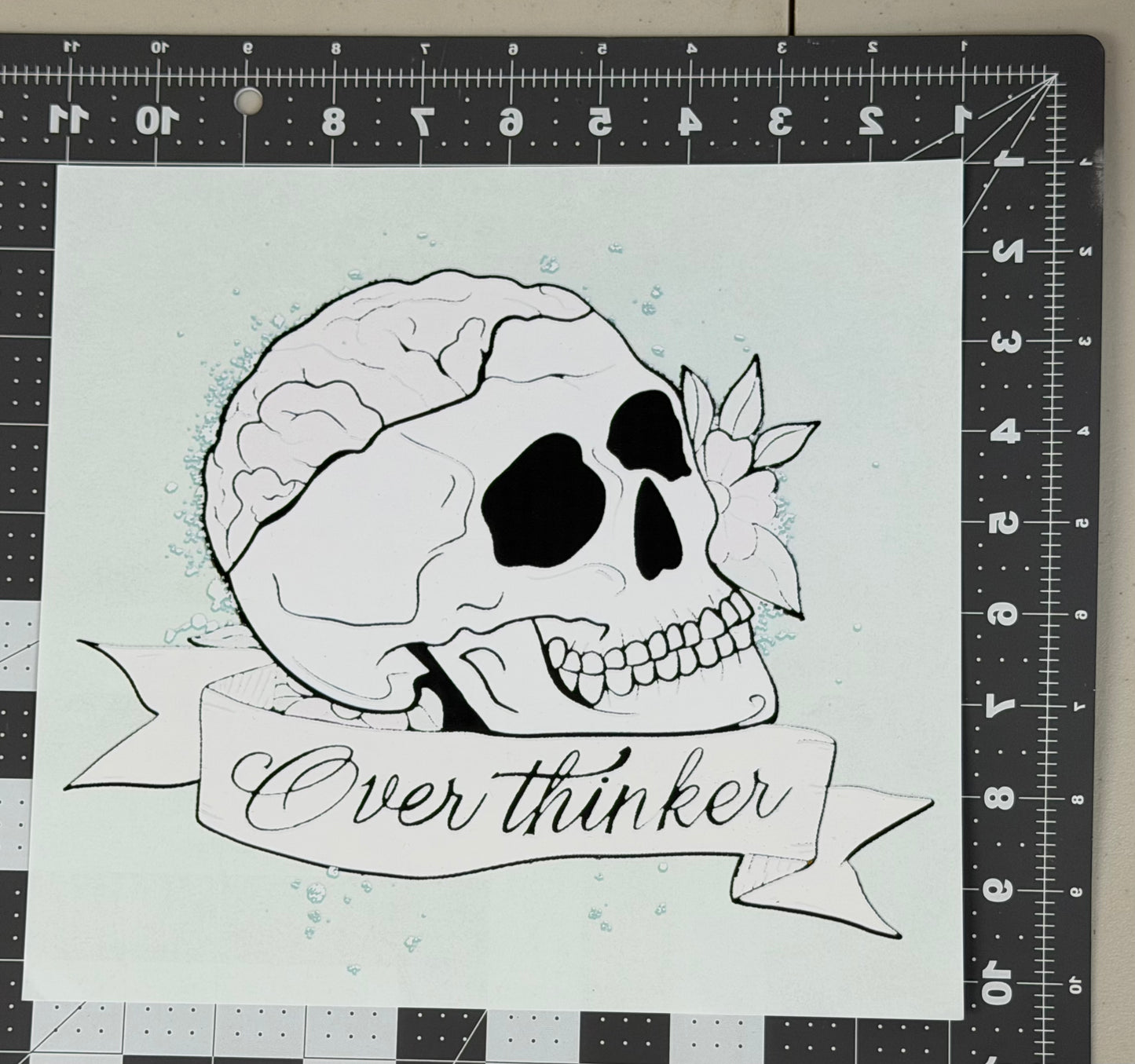 'Overthinker' Skull