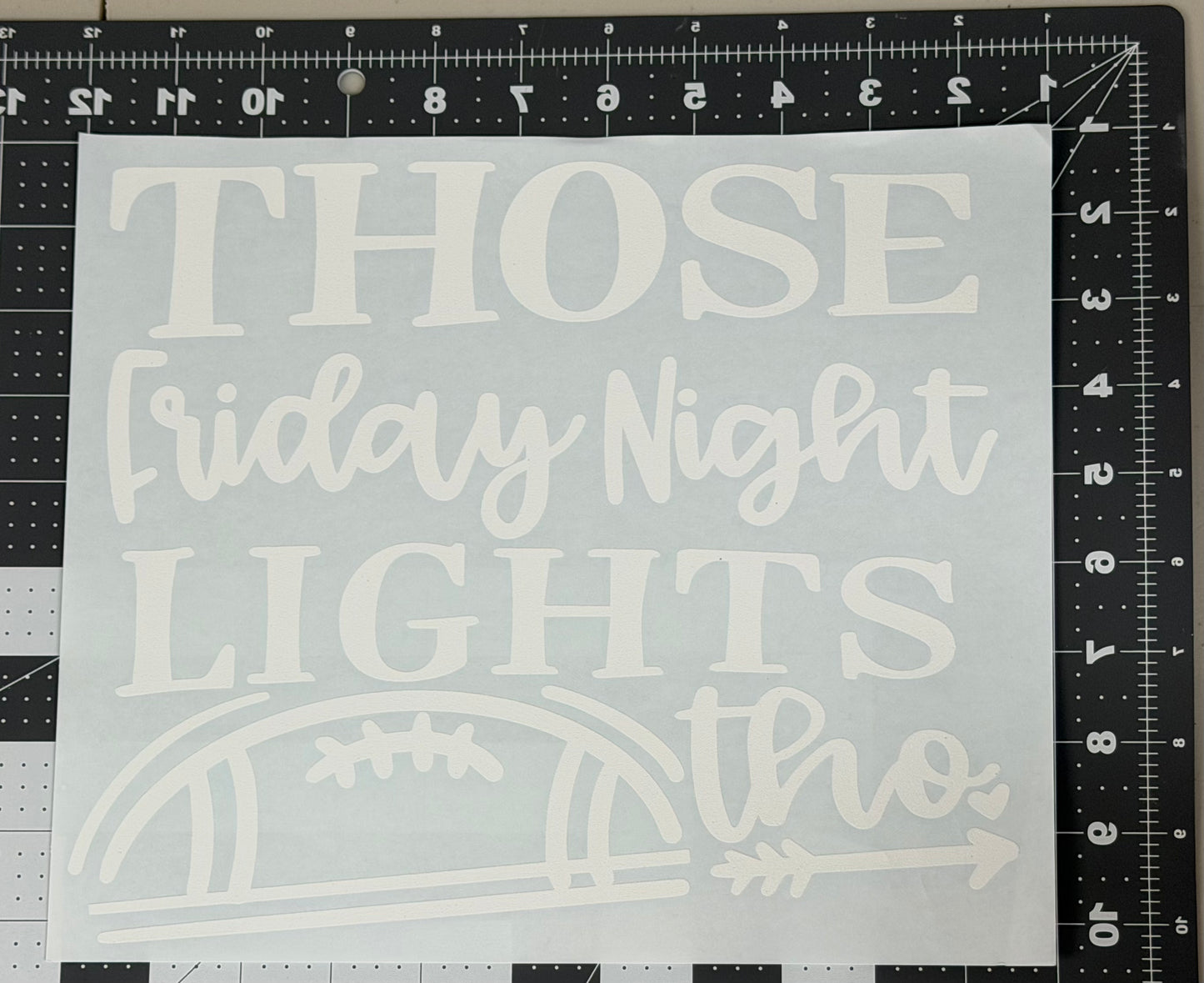 Those Friday Nights Lights Tho