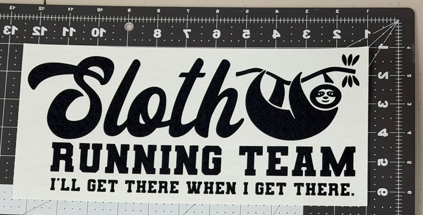 Sloth Running Team