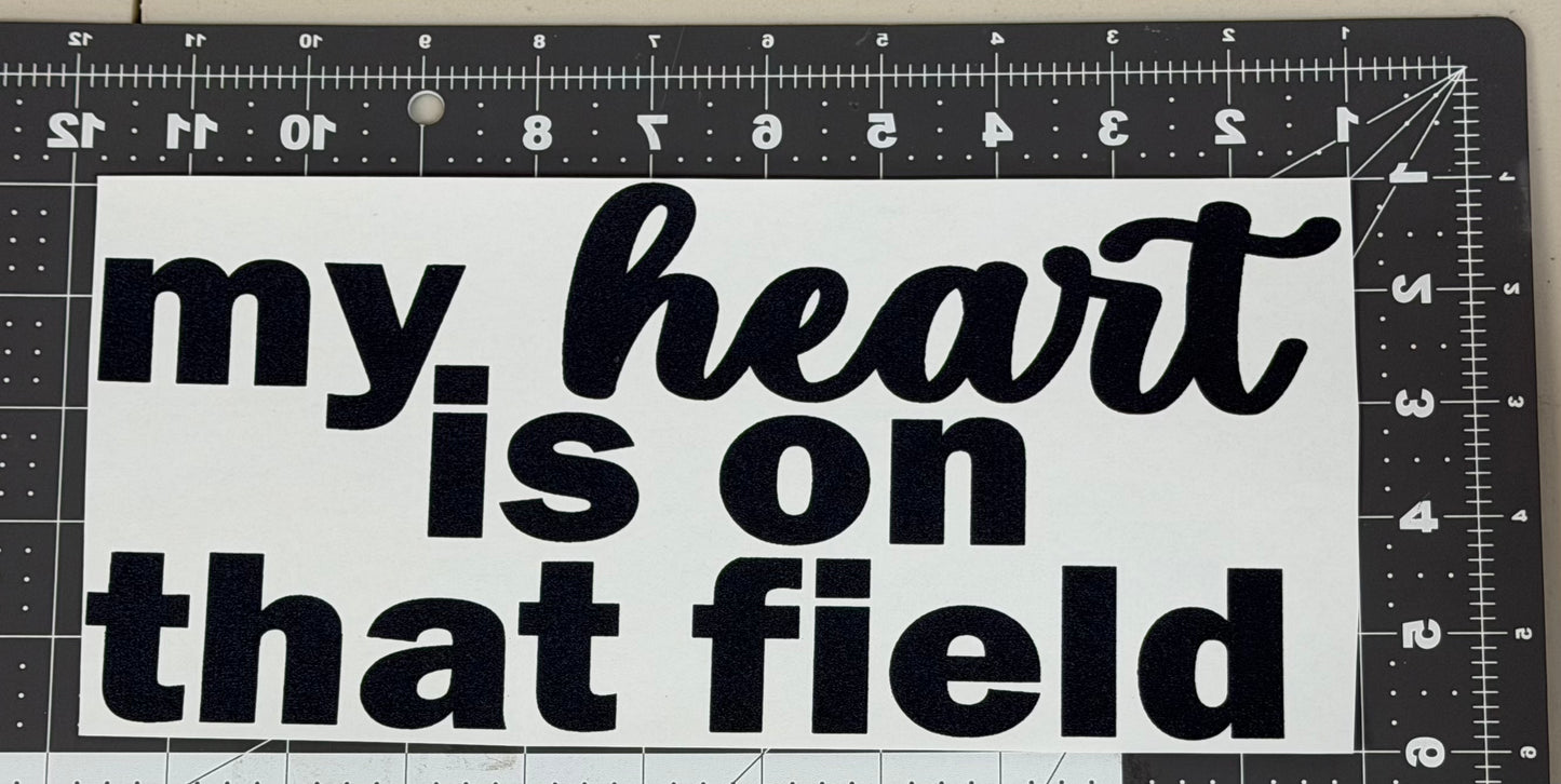 My Heart is On That Field