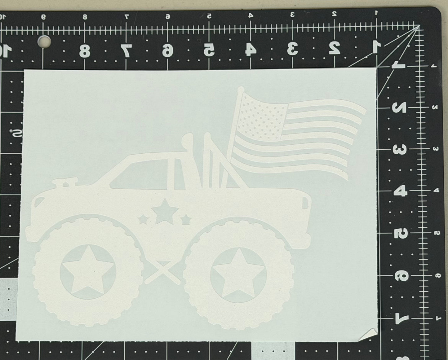 Flag Monster Truck