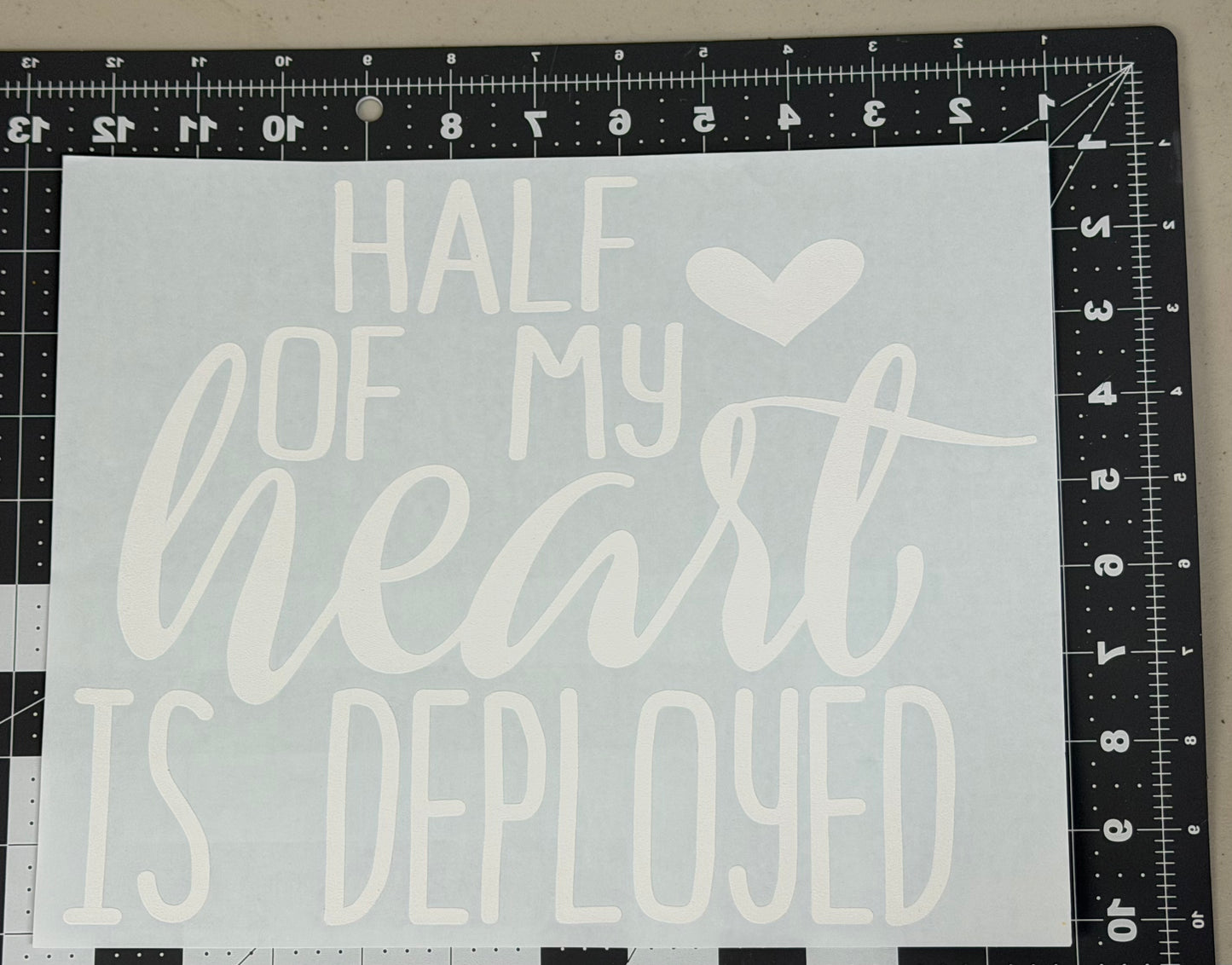 Half My Heart is Deployed