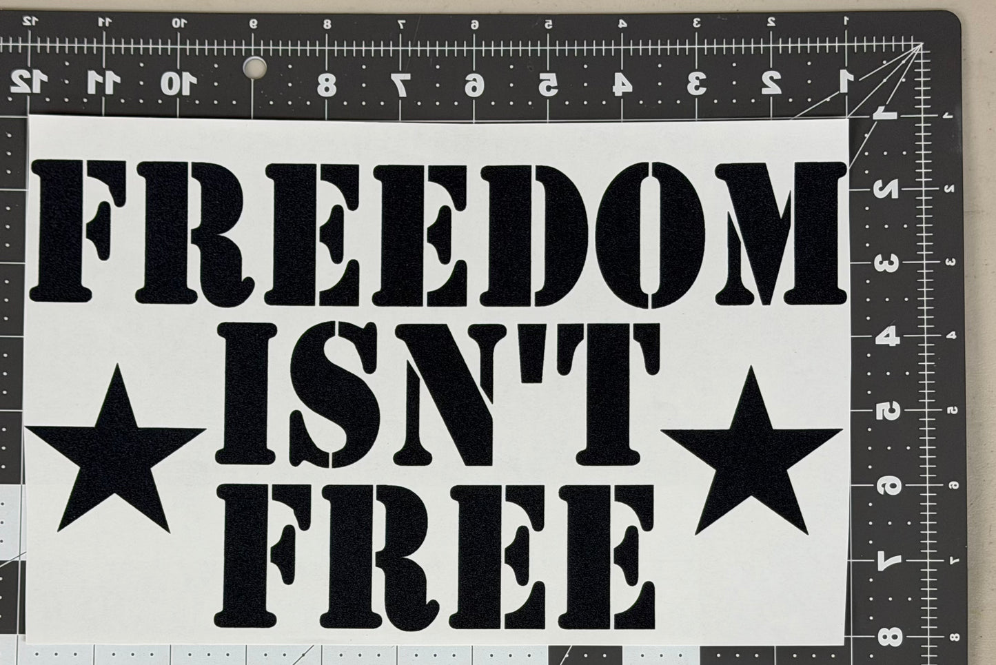 Freedom isn't Free
