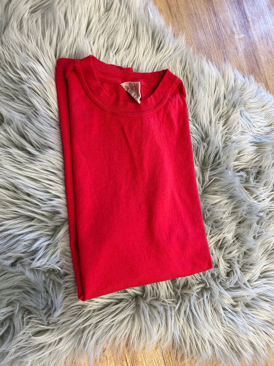 Comfort Colors Red