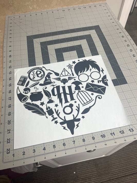Harry Potter Heart Design