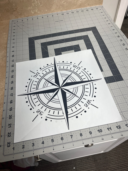 Compass Print