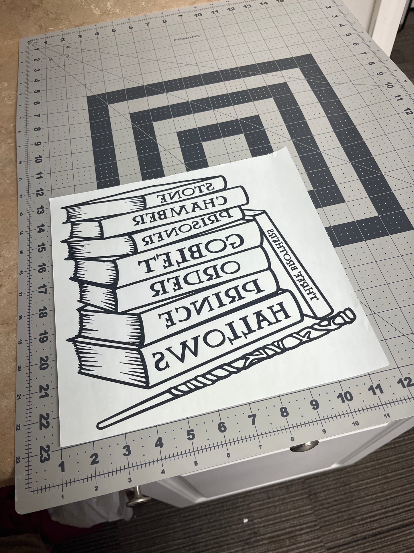 Harry Potter Books Print