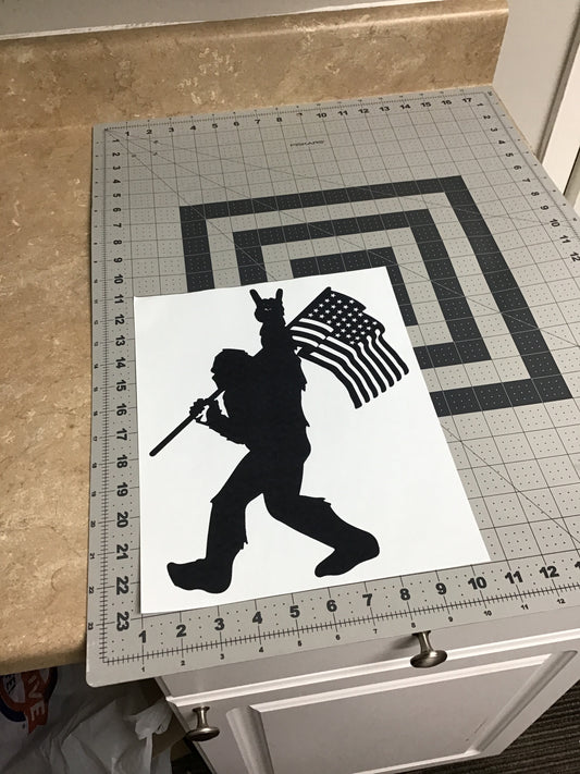 Patriotic Big Foot