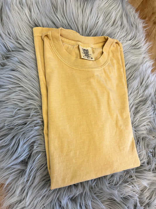 Comfort Colors Mustard