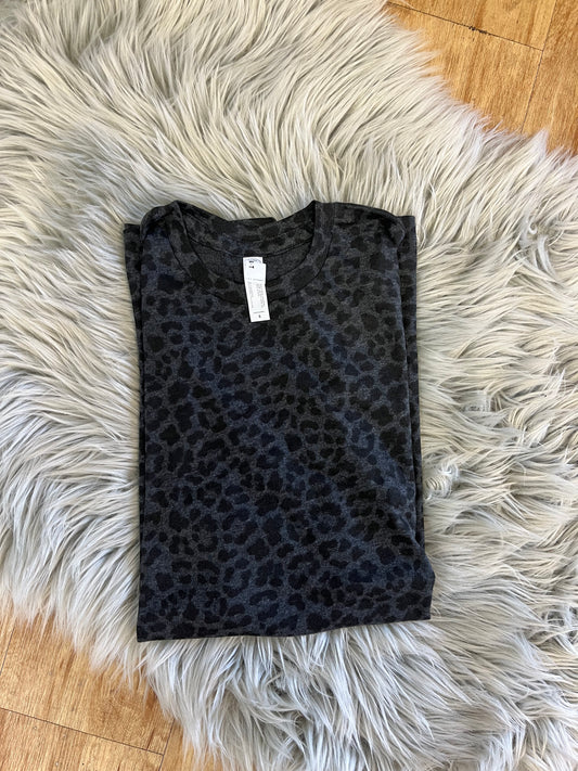 LAT Apparel Black Leopard