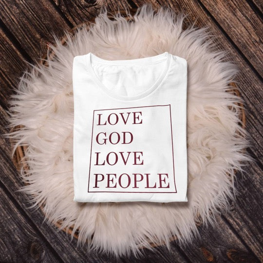 LOVE GOD LOVE PEOPLE