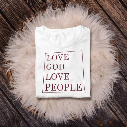 LOVE GOD LOVE PEOPLE
