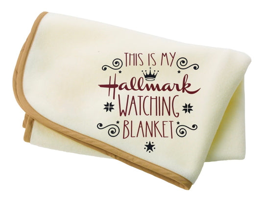This is my Hallmark Watching Blanket