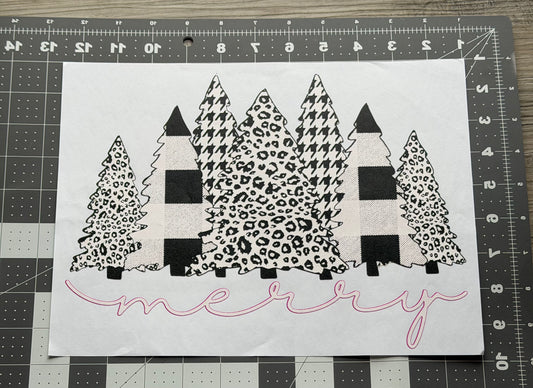 'Merry' Patterned Trees