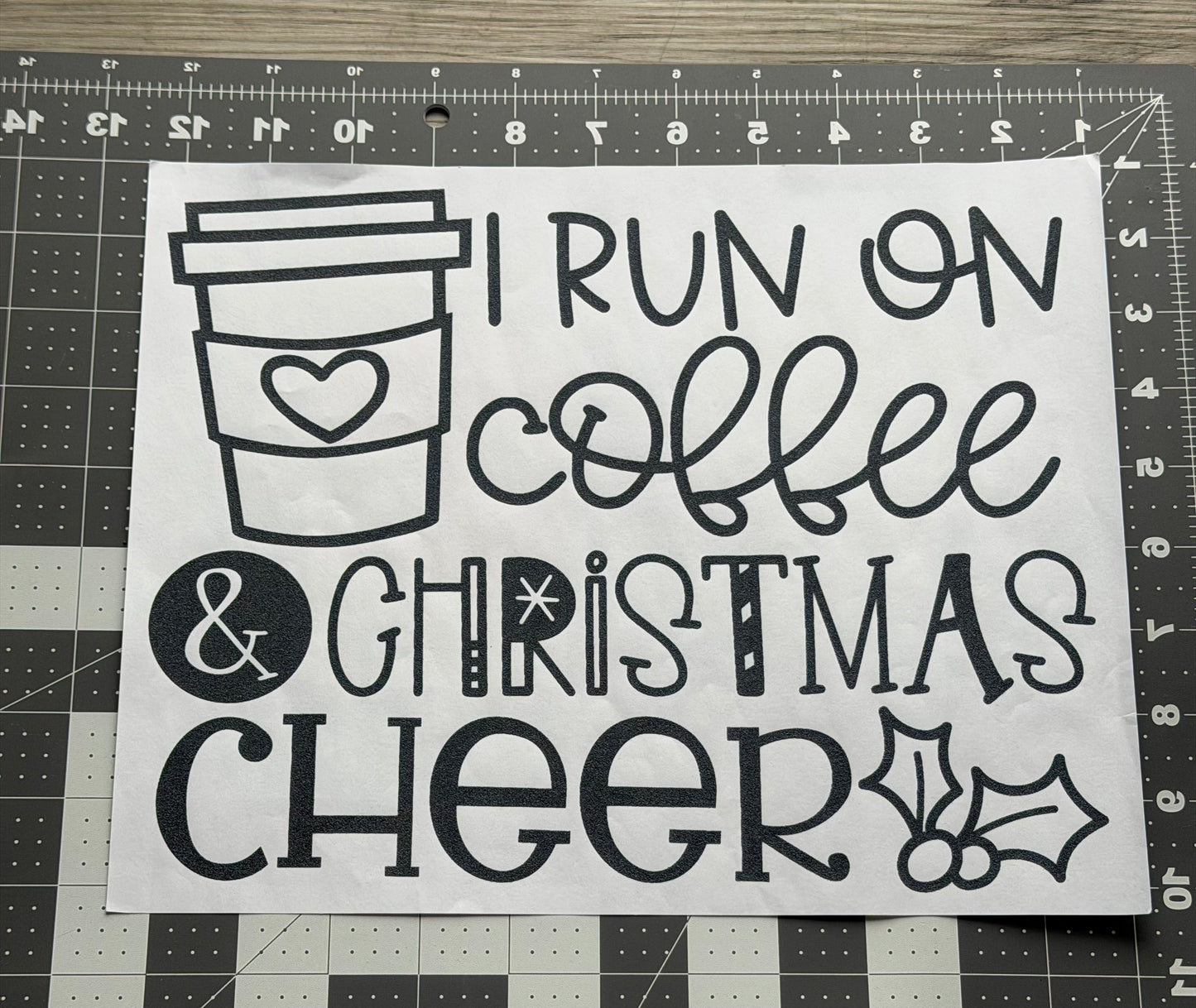 Run on Coffee + Christmas Cheer