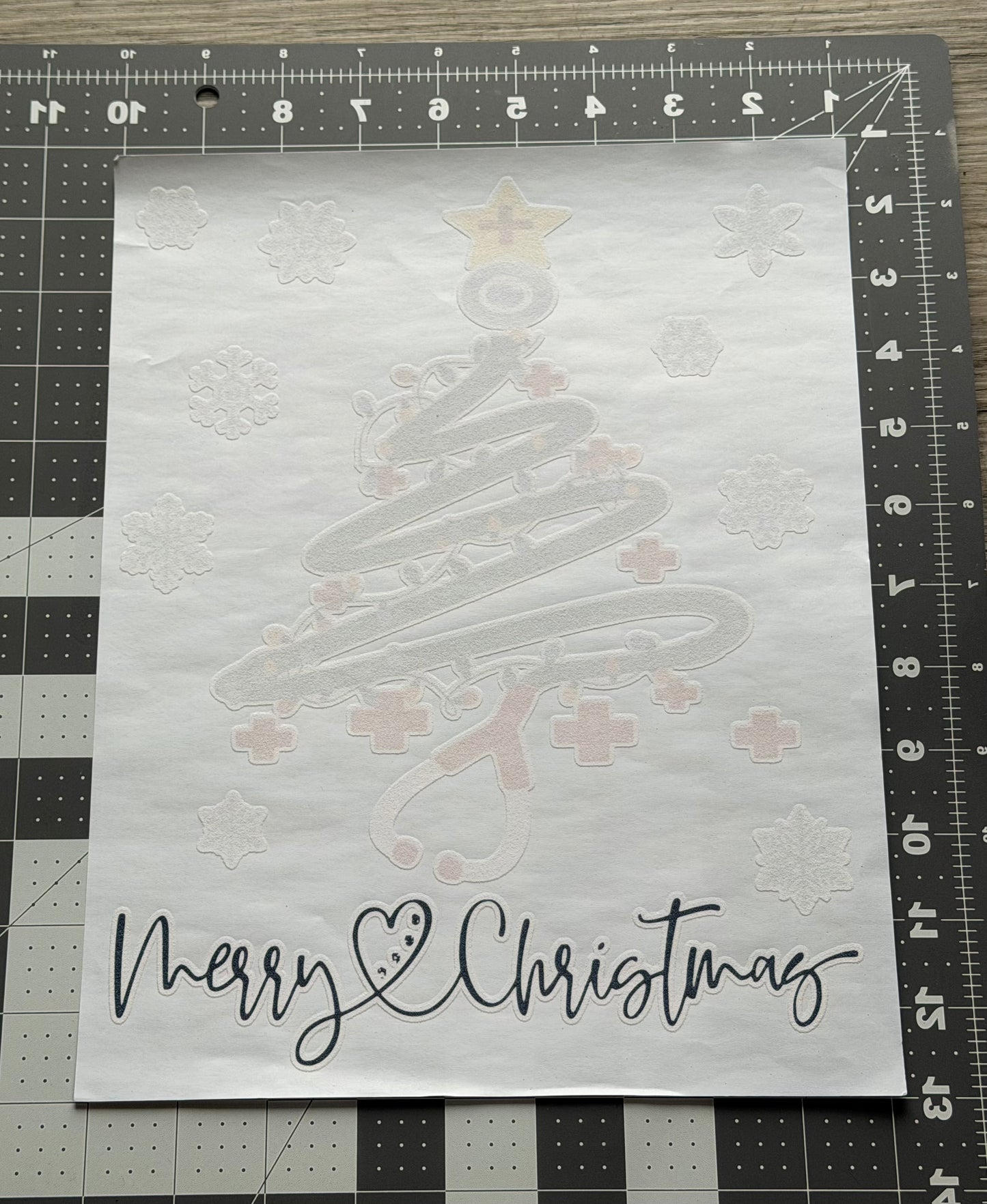 'Merry Christmas' Medical Tree