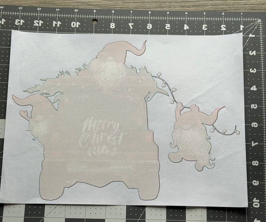 'Merry Christmas' Gnomes