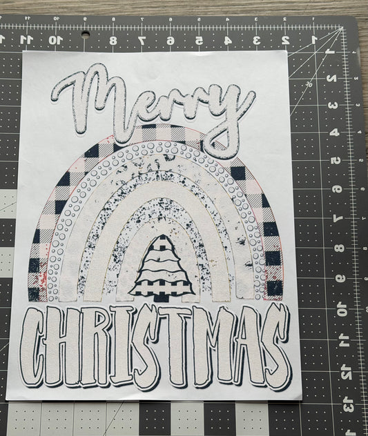 'Merry Christmas' Rainbow