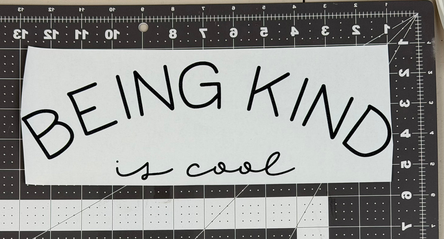 Being Kind is Cool