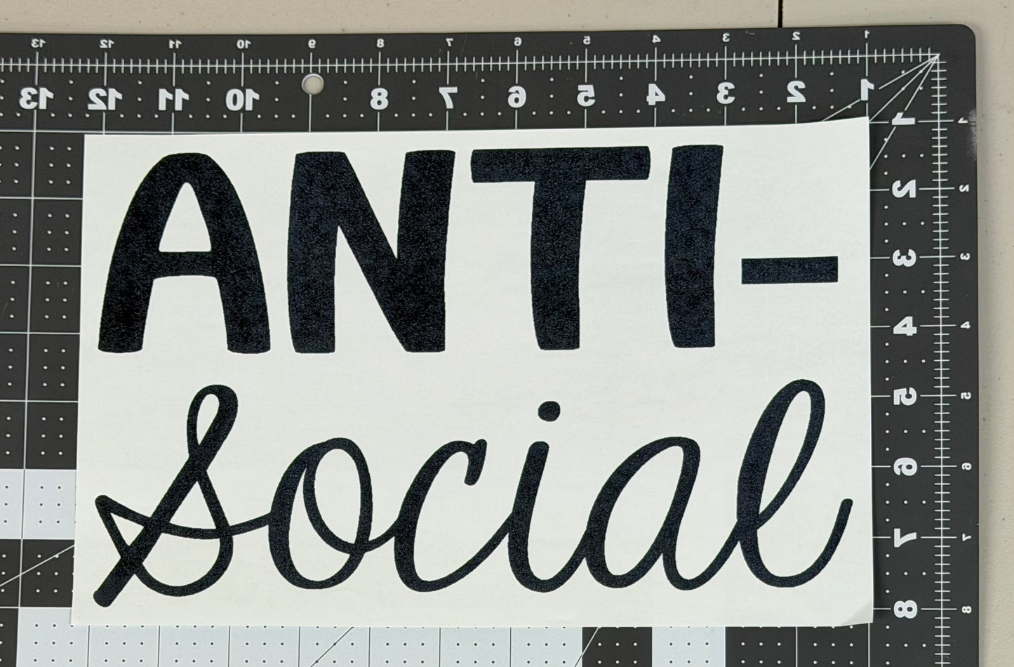 Anti-social