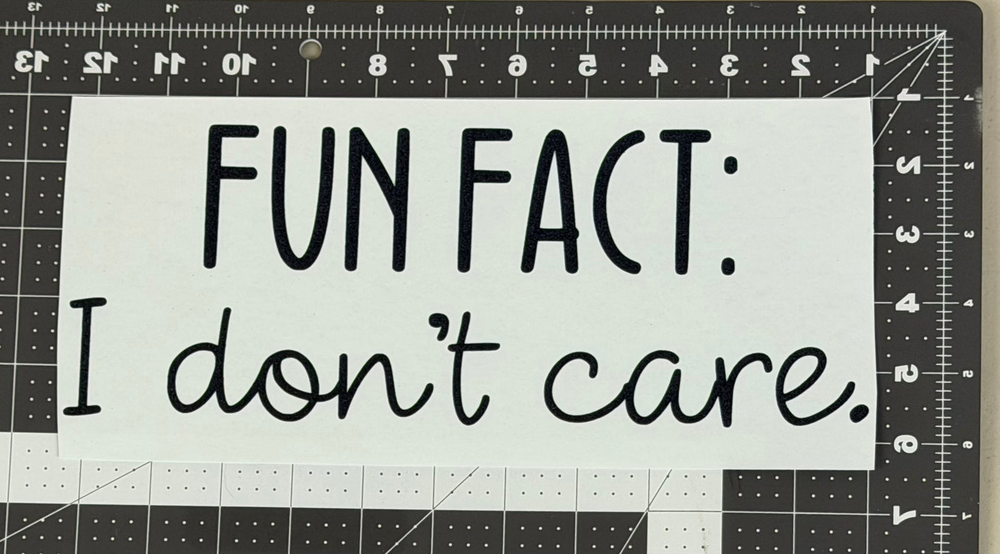 Fun Fact: