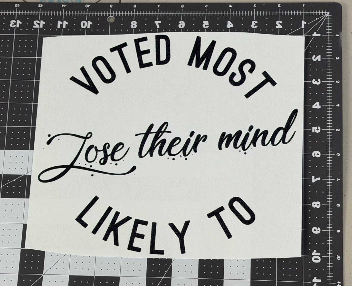 Voted Most Likely to