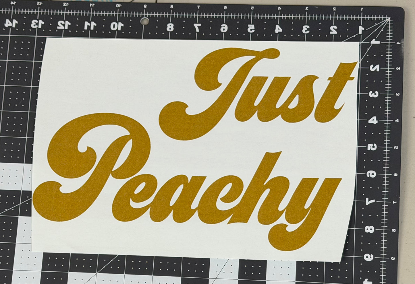 Just Peachy
