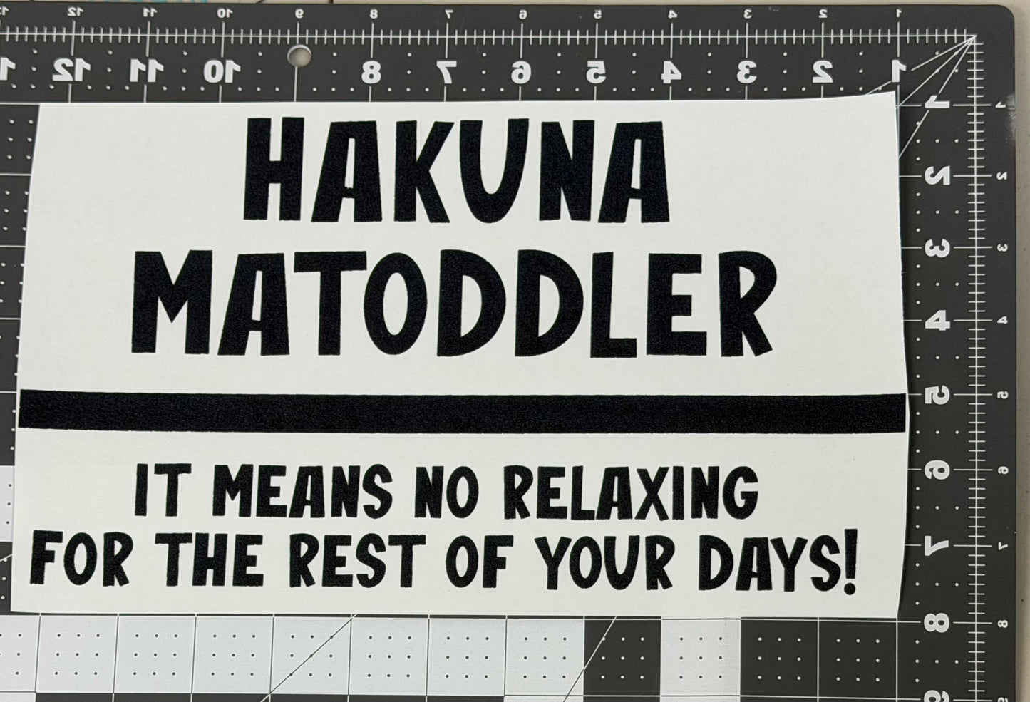 Hakuna Matoddler
