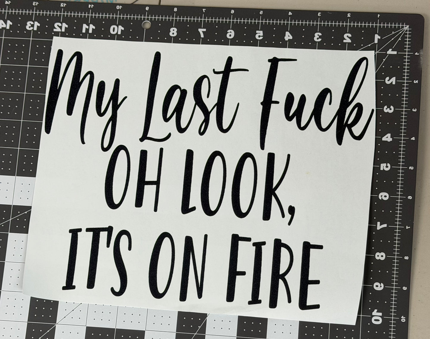 My Last Fuck