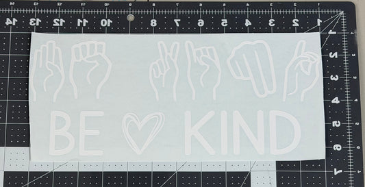 Be Kind Sign Language