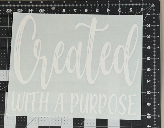 Created With A Purpose