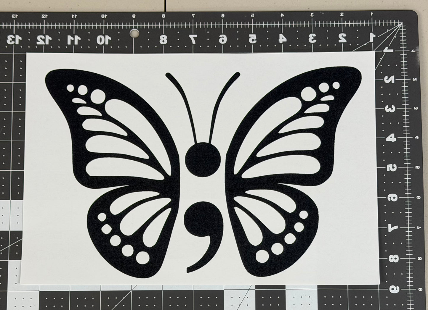 Semi-Colon Butterfly