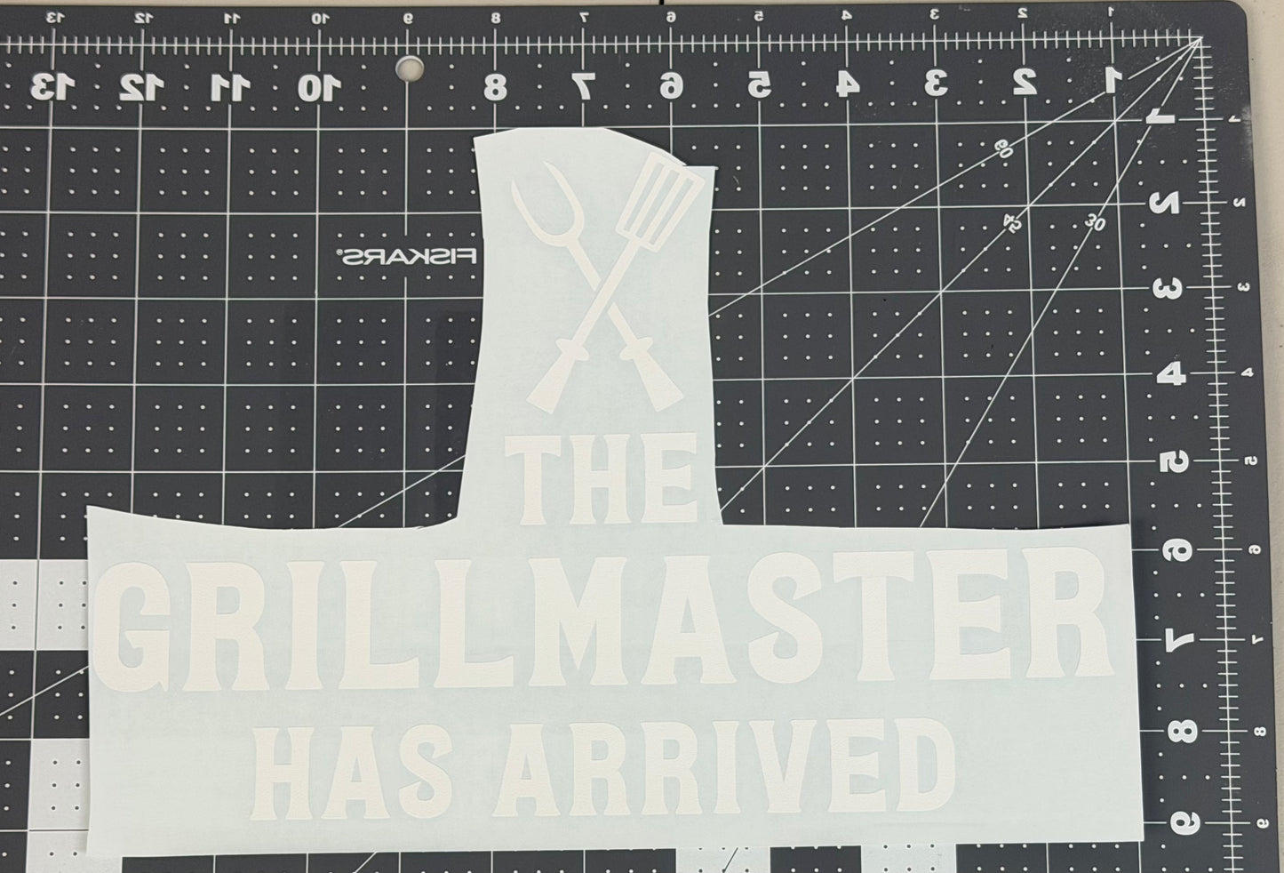 The Grillmaster Has Arrived