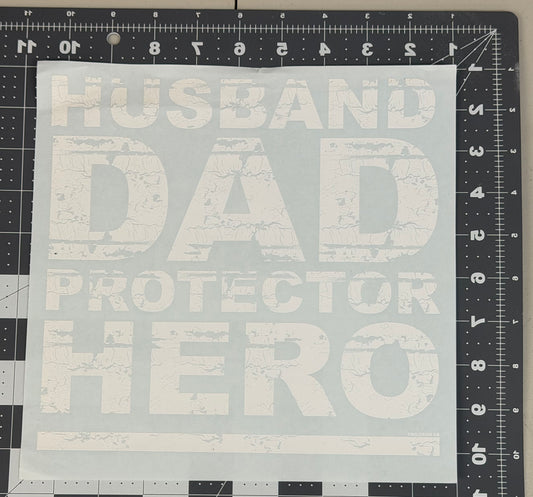 Husband Dad Protector Hero