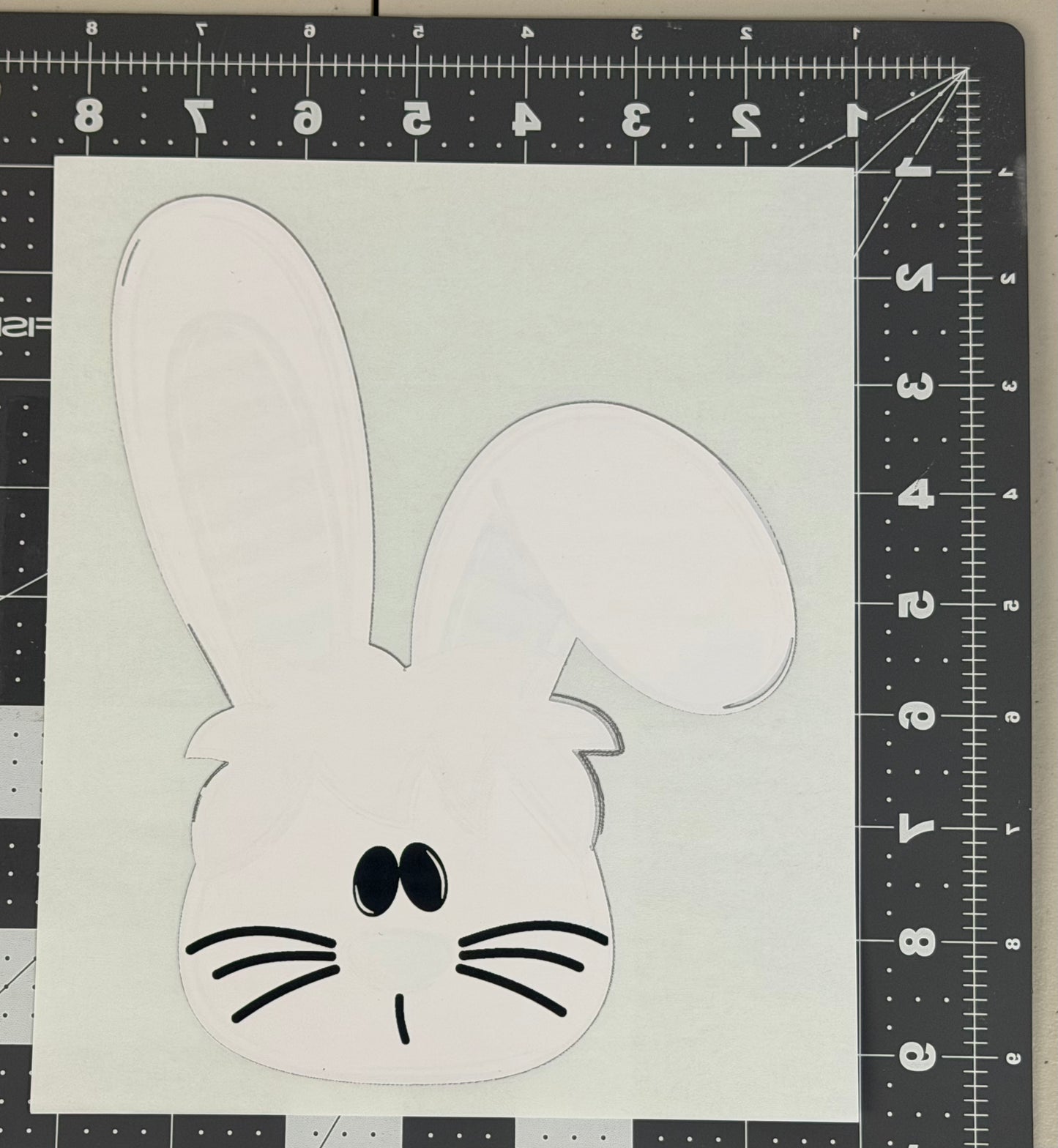 Striped Easter Bunny