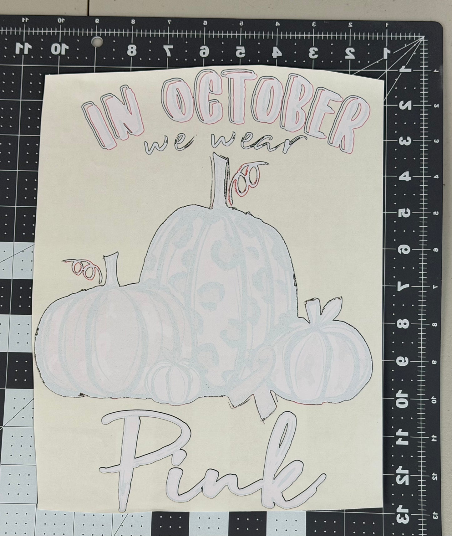In October, We Wear Pink