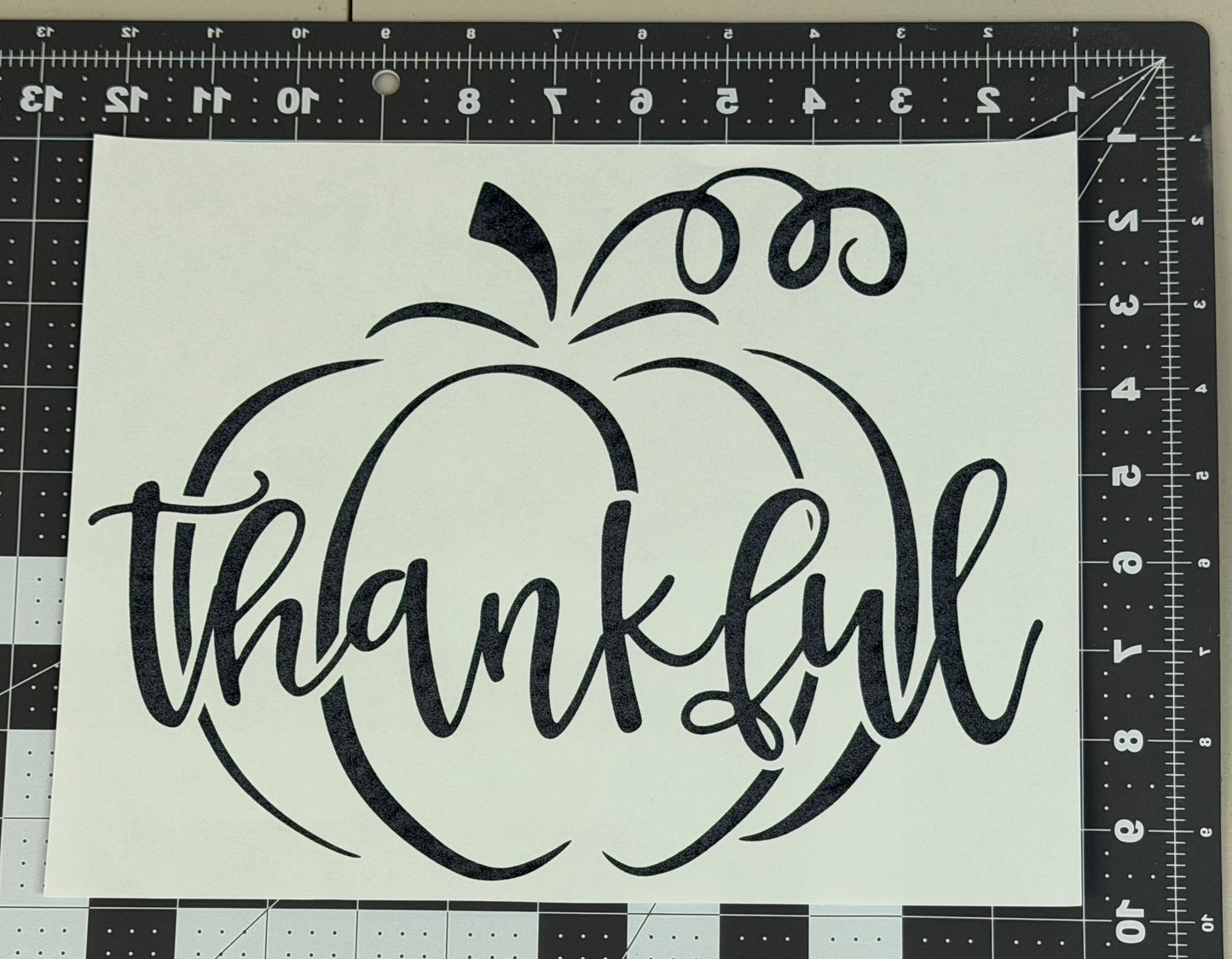 'Thankful' Pumpkin