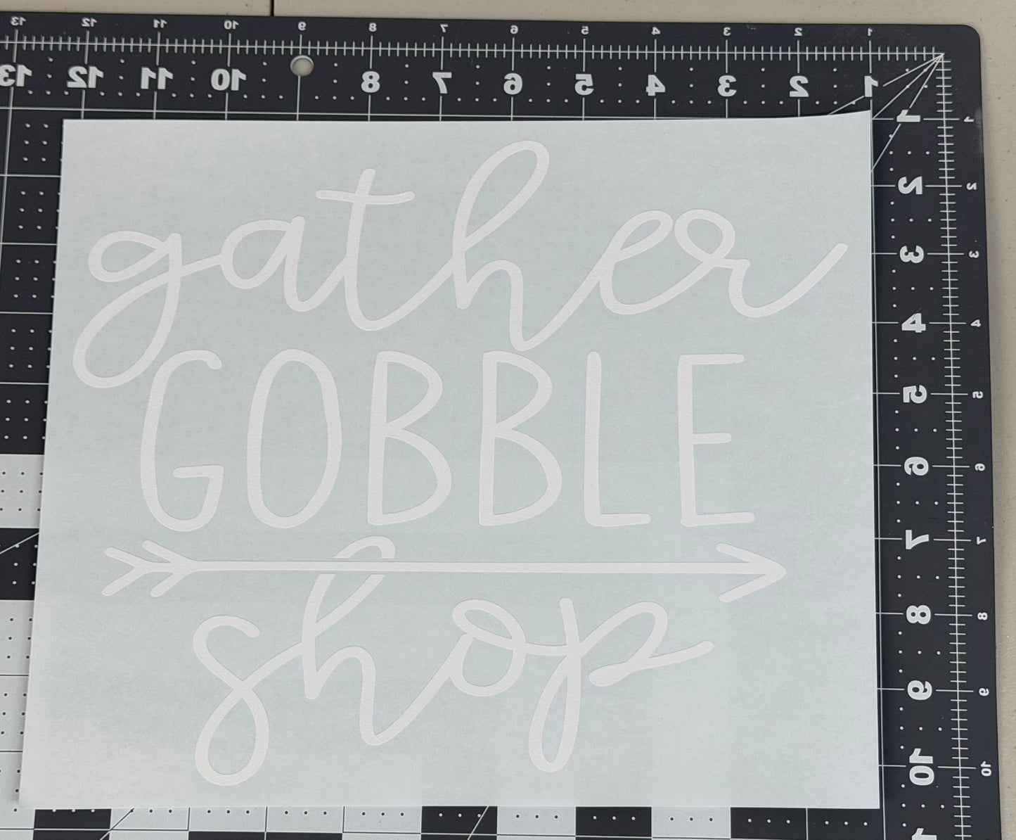 Gather, Gobble, Shop