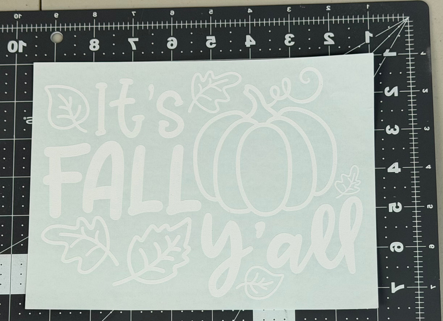 It's Fall Y'all