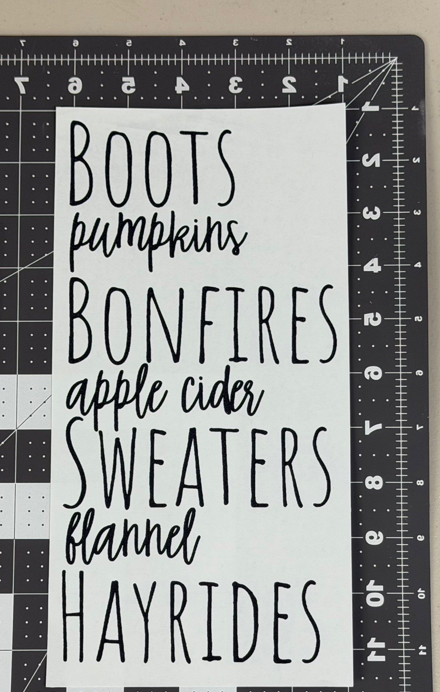 Boots, Pumpkins, Bonfires