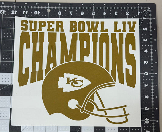 Superbowl 54 Champs