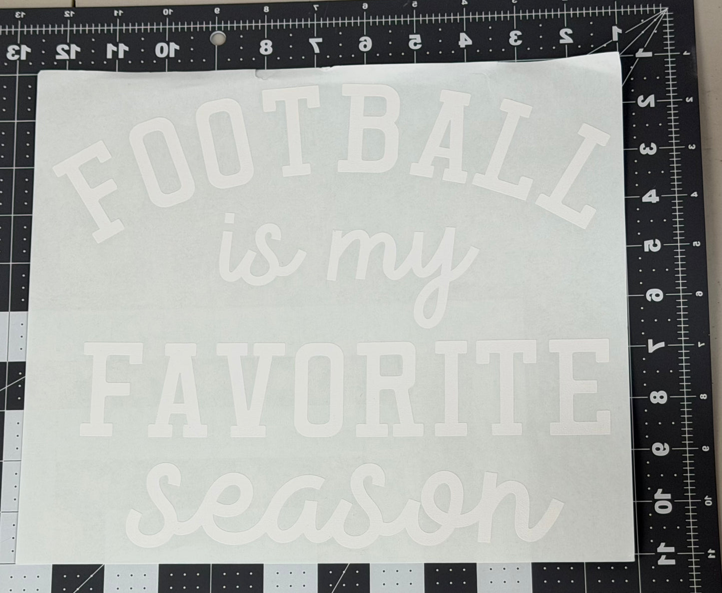 Football Is My Favorite Season