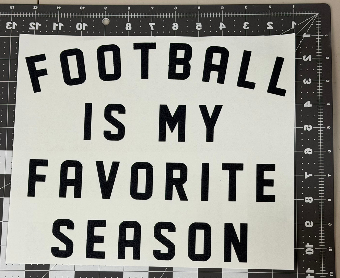 Football Is My Favorite Season
