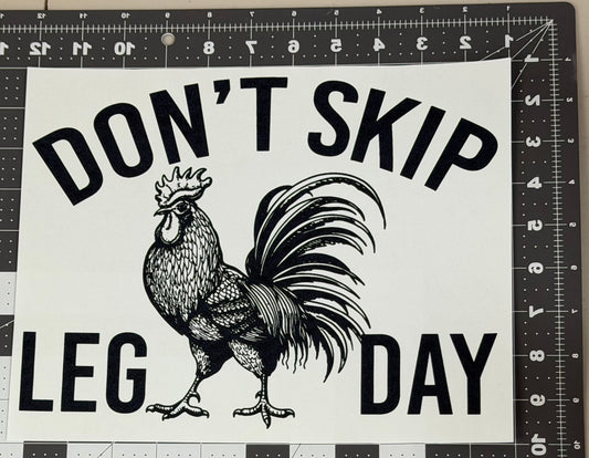 Don't Skip Leg Day