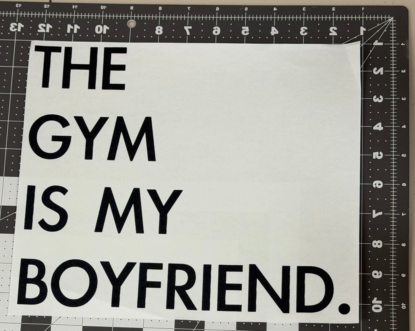Gym is My Boyfriend