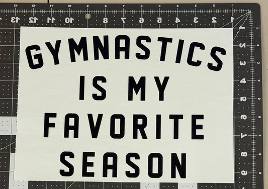 Gymnastics is My Favorite Season